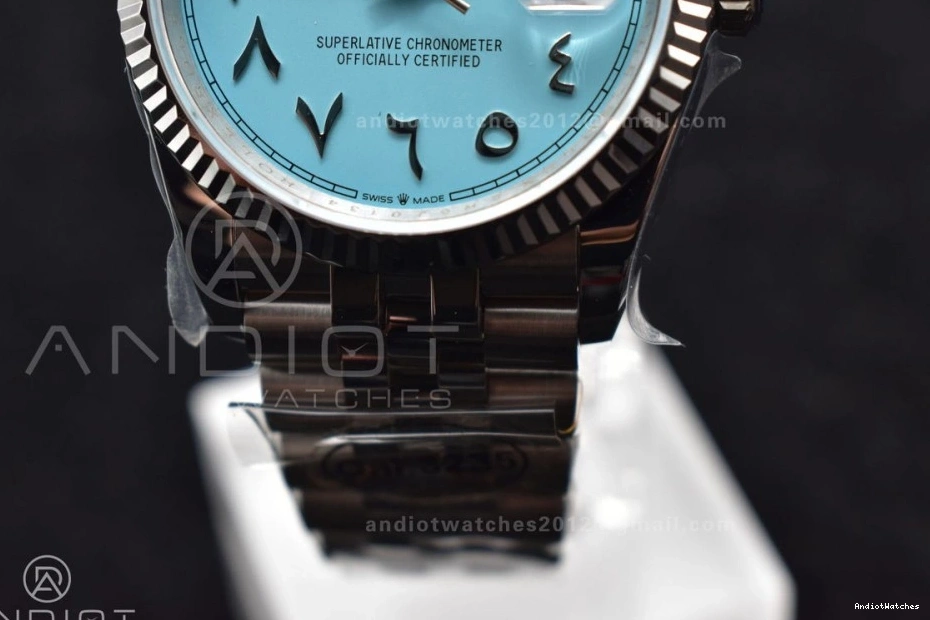 Versatile 566 Best Dial Marker Edition Jubilee Tiffany on 36 DateJust DIWF Blue 1:1 Arabic 904L SA 126234 Steel Bracelet 0122
